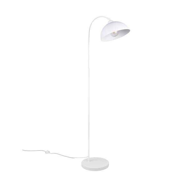 Balta stāvlampa ar metāla abažūru (augstums 170 cm) Sierra – Reality