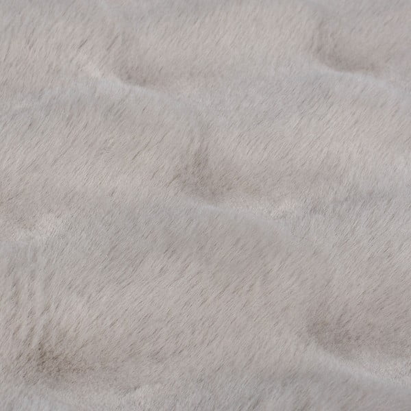 Gaiši pelēka sintētiska kažokāda 80x150 cm Waffle Faux Fur – Flair Rugs-image-2