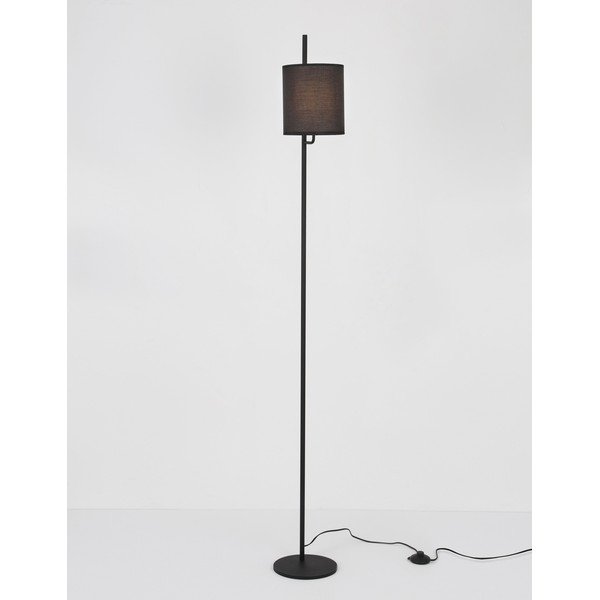 Melna metāla stāvlampa (augstums 176 cm) Yama – Nova Luce-image-3