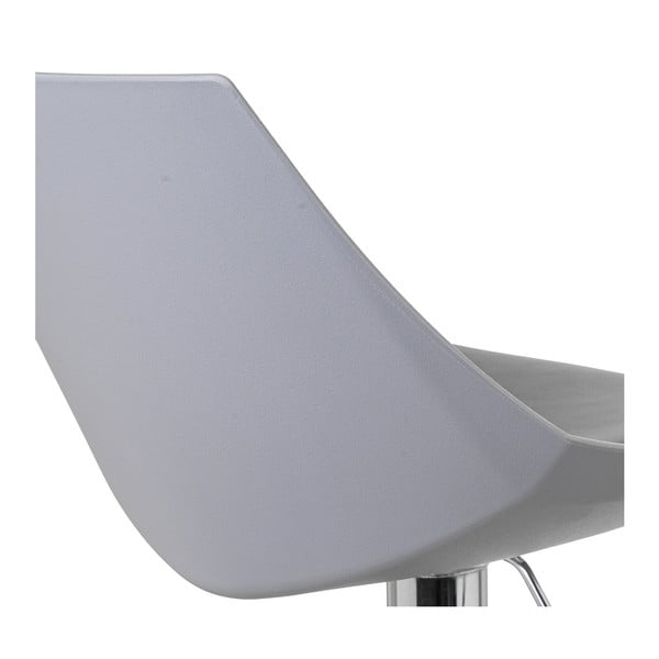 Pelēki mākslīgās ādas bāra krēsli ar regulējamu augstumu (2 gab.) (sēdekļa augstums 56,5 cm) – Casa Selección-image-2