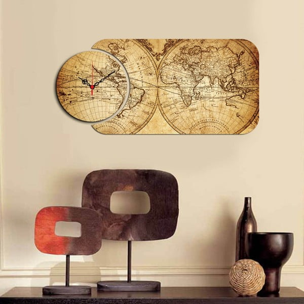 2 daļīgs sienas pulkstenis Colombo-image-1