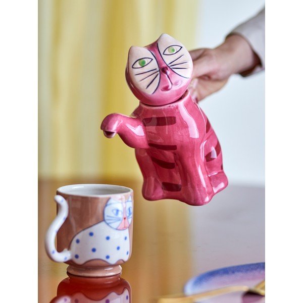 Rozā keramikas tējkanna 500 ml Missy – Bloomingville-image-1