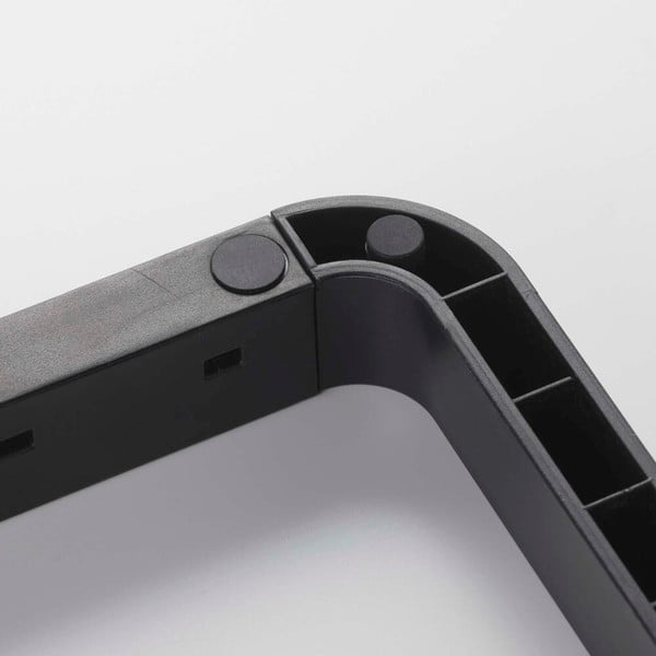 Melns regulējams plaukts vākiem un pannām YAMAZAKI Tower-image-4