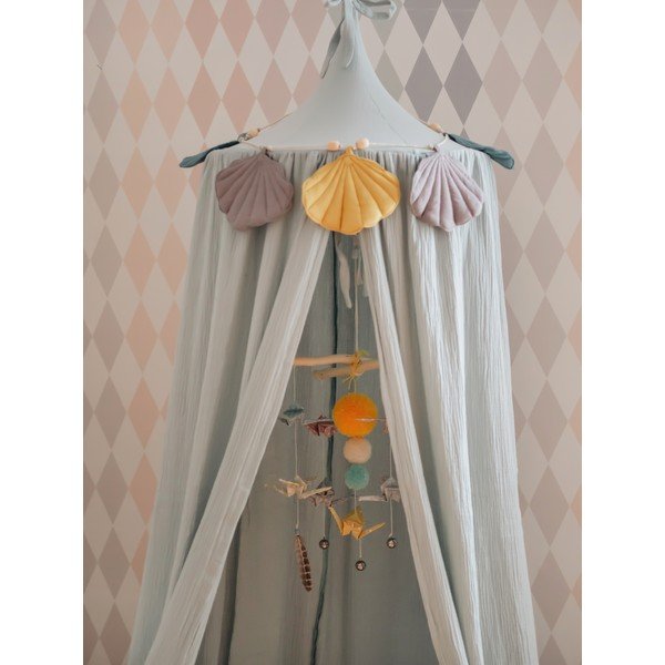 Zaļš kokvilnas baldahīns Mint – Moi Mili-image-3