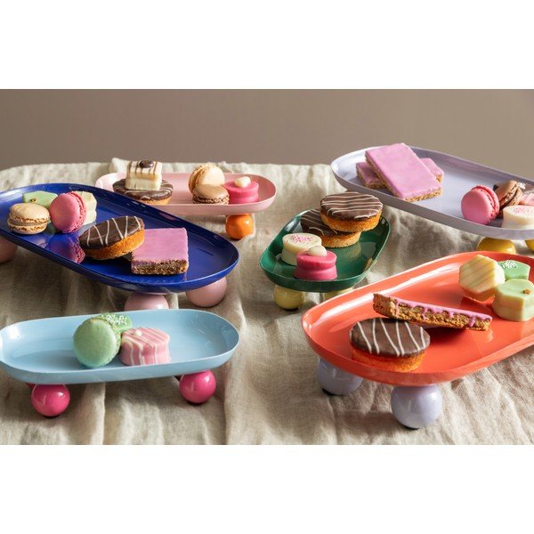 Metāla paplāte 16x39 cm Double Funky – PT LIVING-image-1