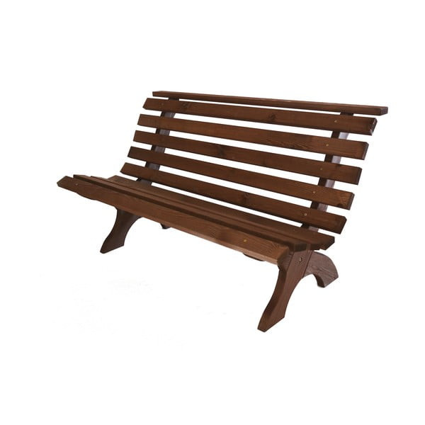 Brūns masīvkoka dārza sols Retro – Rojaplast-image-1