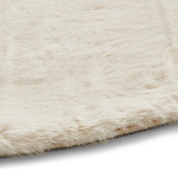 Krēmkrāsas paklājs Think Rugs Teddy, ⌀ 120 cm-image-2