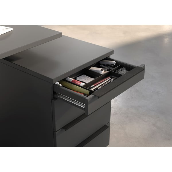 Antracīta pelēks skapītis ar slēdzeni 42x63 cm Mailand – Germania-image-1