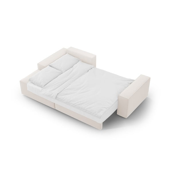 Bēšs salokāms stūra dīvāns (ar kreiso stūri) Jodie – Micadoni Home-image-4