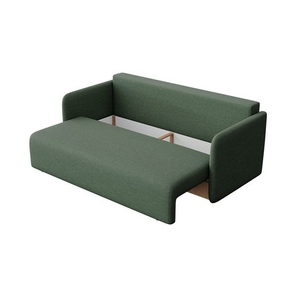 Zaļš salokāms dīvāns 220 cm Chaum – Rodier-image-3