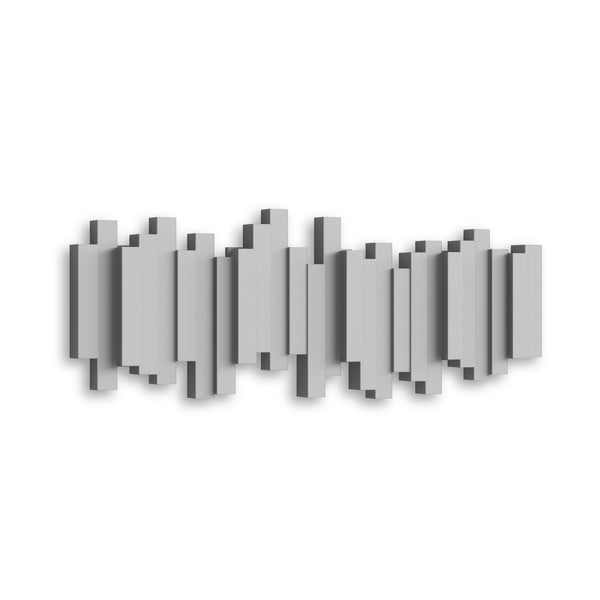 Pelēks plastmasas sienas pakaramais Sticks – Umbra-image-3