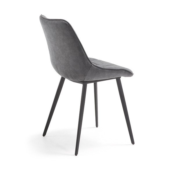 Pelēks ēdamistabas krēsls Kave Home Adah-image-3