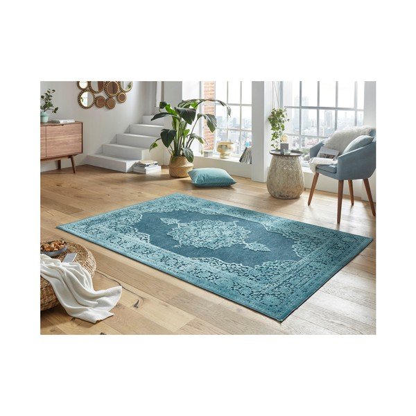 Zils viskozes paklājs Mint Rugs Willow, 120 x 170 cm-image-1