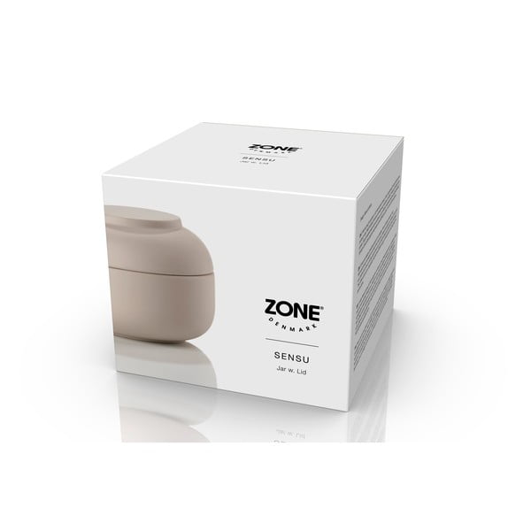 Bēšs māla vannas istabas organizators vates plāksnītēm Sensu – Zone-image-4