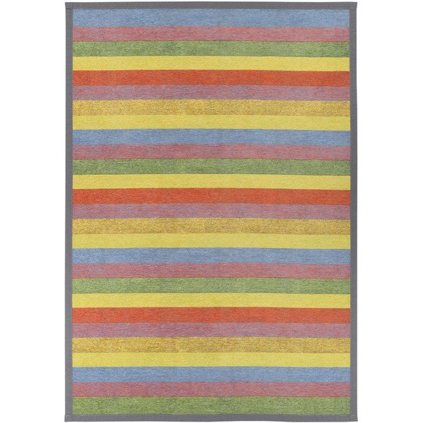 Krāsains rakstains divpusējs paklājs Narma Pallika, 70 x 140 cm-image-1