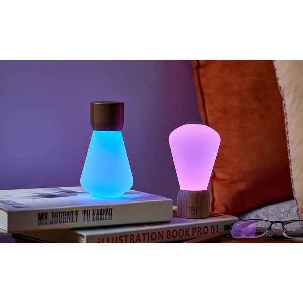 Dabīga toņa dimmējama galda lampa (augstums 13 cm) Pentagon – Gingko-image-4