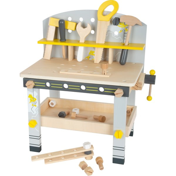 Bērnu koka darba galds ar instrumentiem Legler Mini