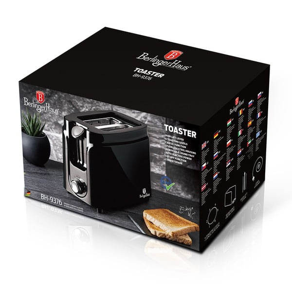 Melns tosteris Black Silver Collection – BerlingerHaus-image-2