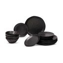 Akmensmasas pusdienu komplekts (18 gab.) 6 personām Dark Moon – Bonami Selection