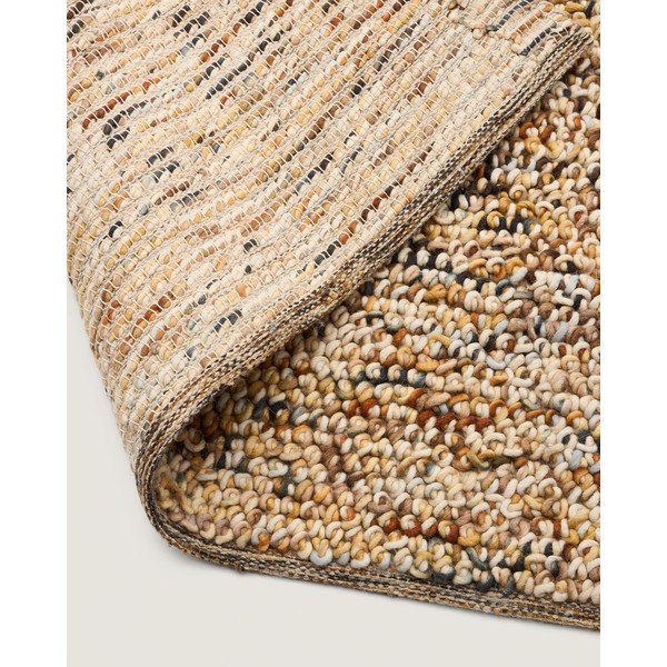 Ar rokām darināts vilnas paklājs 200x300 cm Elanis – Kave Home-image-4