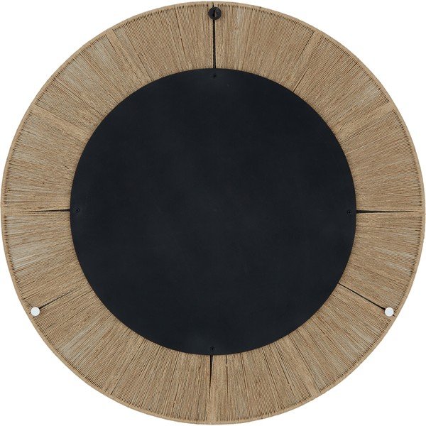 Sienas spogulis ar metāla rāmi Westwing Collection Citra, ø 90 cm-image-3