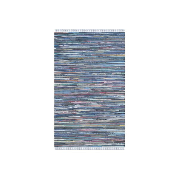 Zils kokvilnas paklājs Safavieh Elena, 182 x 121 cm