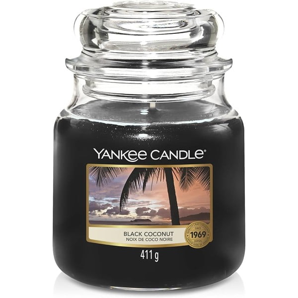 Aromātiskā svece degšanas laiks 65 h Black Coconut – Yankee Candle