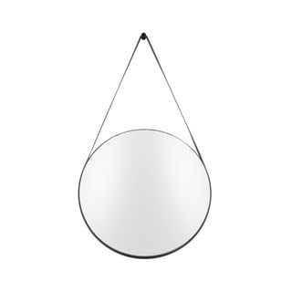 Sienas spogulis ar melnu rāmi PT LIVING Balanced, ø 47 cm
