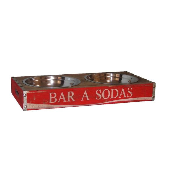Sarkanās suņu bļodas Antic Line Bar Sodas