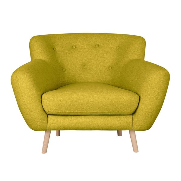 Dzeltens krēsls Kooko Home Pop