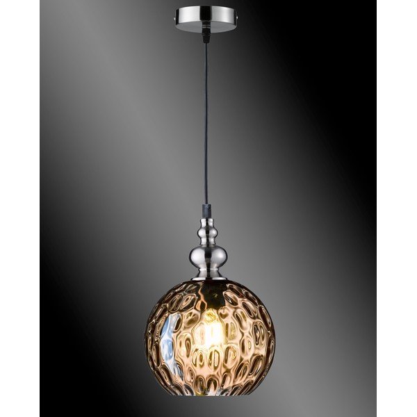 Brūna piekaramā lampa no stikla Uller – Fischer & Honsel-image-1