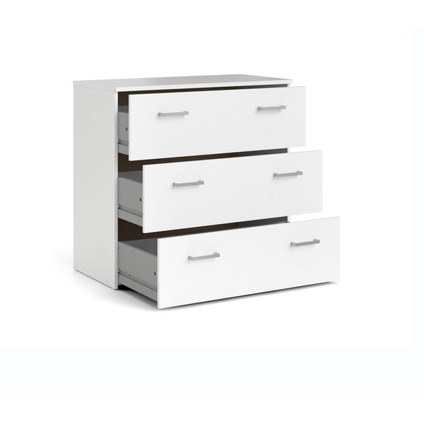 Balta zema kumode 74x70 cm Space – Tvilum-image-3