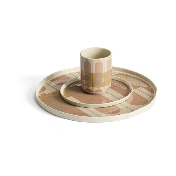 Servēšanas keramikas šķīvis ø 27 cm Julnet – Kave Home-image-3