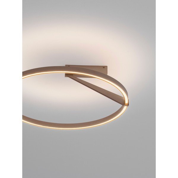 Rozā zelta krāsas alumīnija LED griestu lampa ar regulējamu spilgtumu Tilia – Nova Luce-image-2