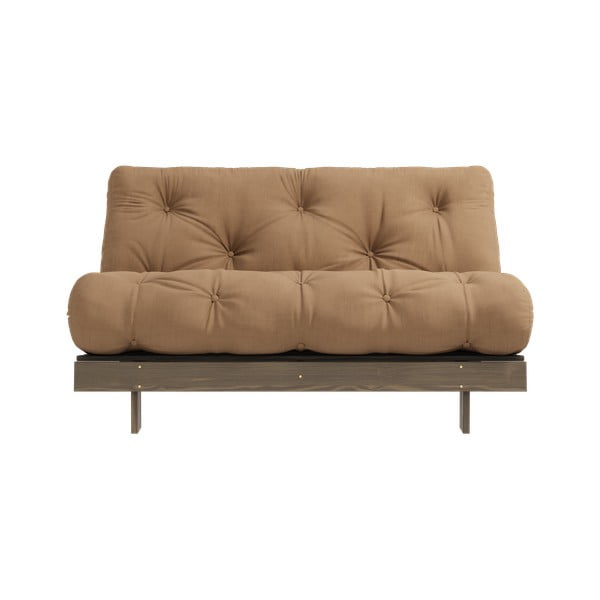 Gaiši brūns izvelkamais dīvāns 140 cm Roots – Karup Design