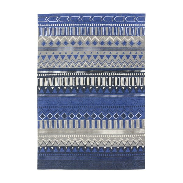 Zils paklājs Āzijas paklāji Tribal Mix, 160 x 230 cm