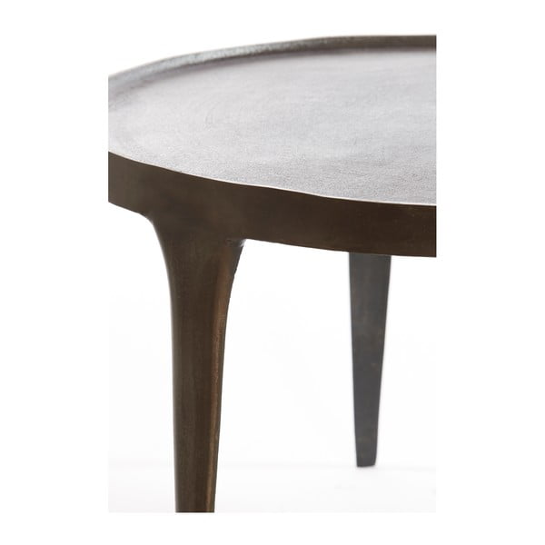 Brūni apaļi žurnālgaldiņi (2 gab.) ø 75 cm Tobias – Light & Living-image-4