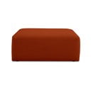 Ķieģeļu sarkans modulārais dīvāns no buklē auduma Roxy – Scandic