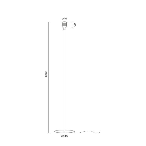 Balta stāvlampa Sotto Luce Uno-image-2