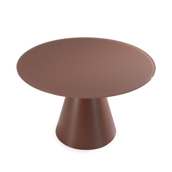 Apaļš ēdamgalds ar stikla galda virsmu ø 120 cm Vida – MOME-image-2