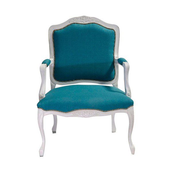 Zils un balts Evergreen House Patchwork Ocean krēsls-image-1