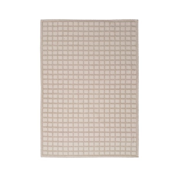 Bēšs paklājs ar kokvilnas maisījumu Universal Dune Linen, 60 x 100 cm-image-3