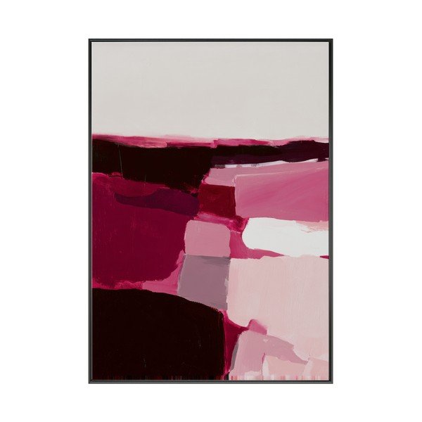 Drukāta glezna ar rāmi/uz audekla 70x100 cm Berry Blocks – Styler