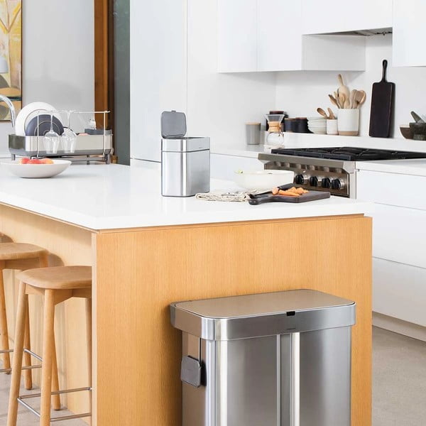 Pelēks konteiners kompostējamiem atkritumiem 4 l – simplehuman-image-4