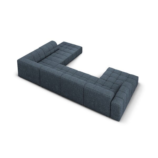 Zils stūra dīvāns (ar labo stūri/U veida) Chicago – Cosmopolitan Design-image-4