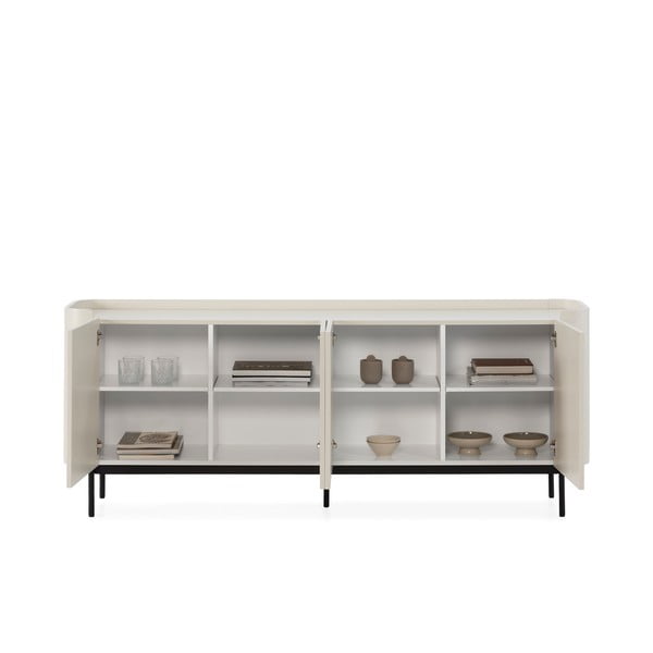 Krēmkrāsas kumode 200x80x40 cm Willa – MOME-image-4