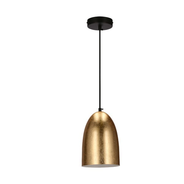 Piekaramā lampa zelta krāsā ar metāla abažūru ø 14 cm Icaro – Candellux Lighting