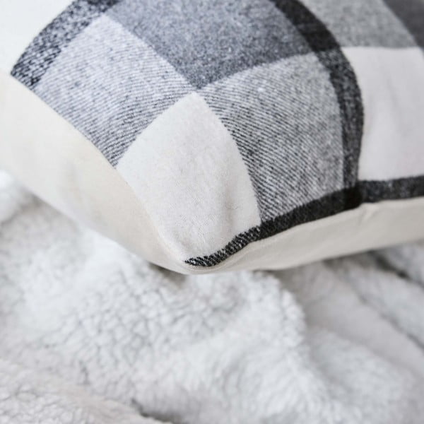 Dekoratīvais spilvens 45x45 cm Ecossais – douceur d'intérieur-image-3