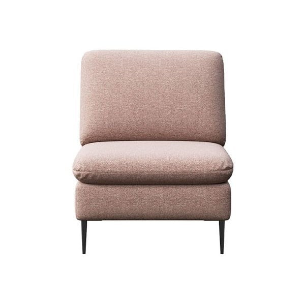 Rozā atpūtas krēsls Belle – Rodier
