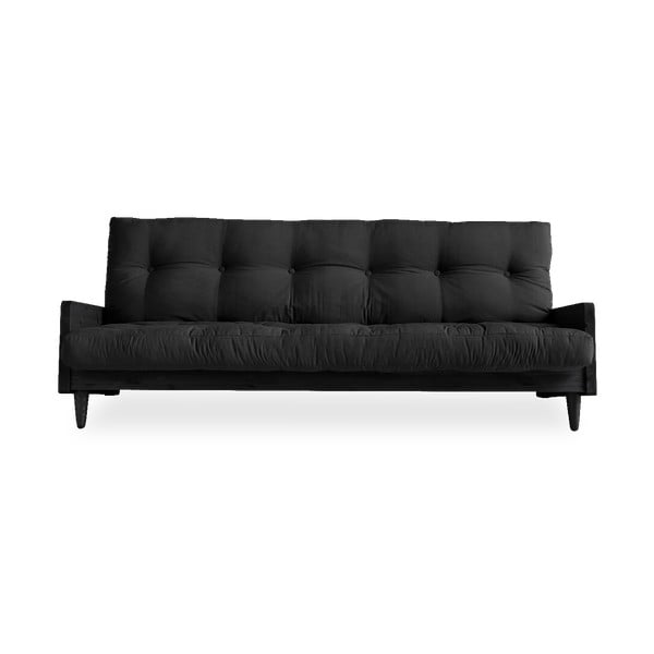Izvelkamais dīvāns Karup Design Indie Black/Dark Grey